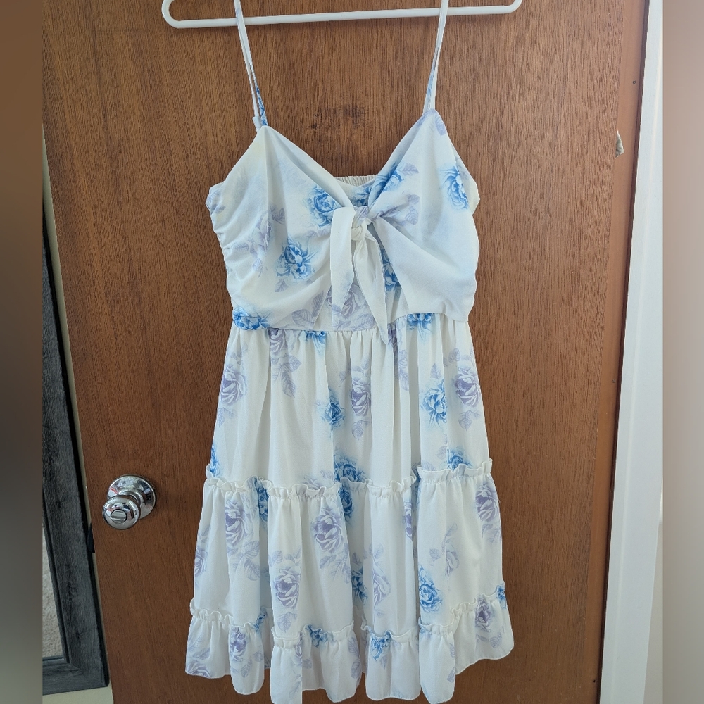 Floral Spaghetti Strap Dress
